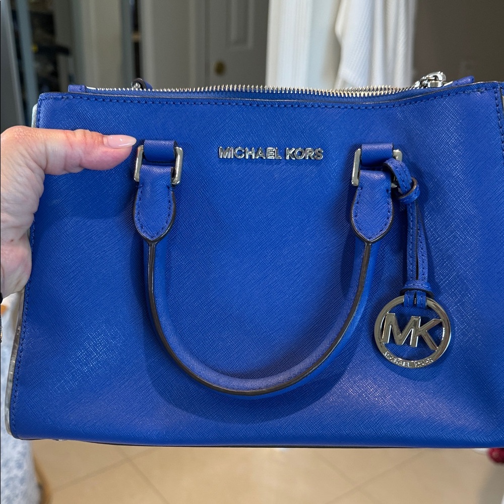 Michael Kors Royal Blue Satchel